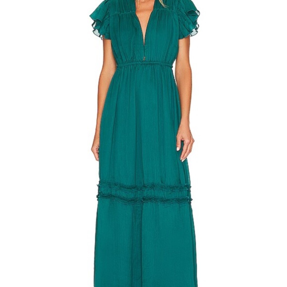 House of Harlow x REVOLVE Loraine Maxi Dress in Deep Teal